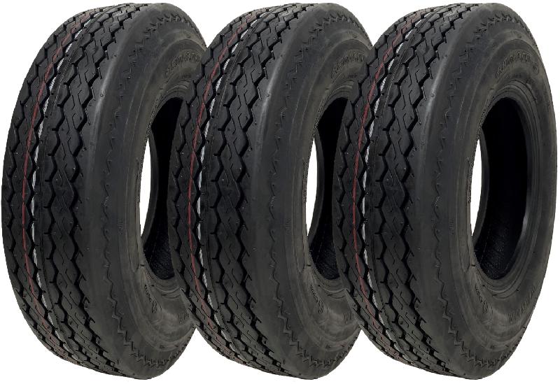 4.80/4.00-8 Wanda Trailer Tyre 6ply High Speed E-Marked Road Legal (Set of 3)_0