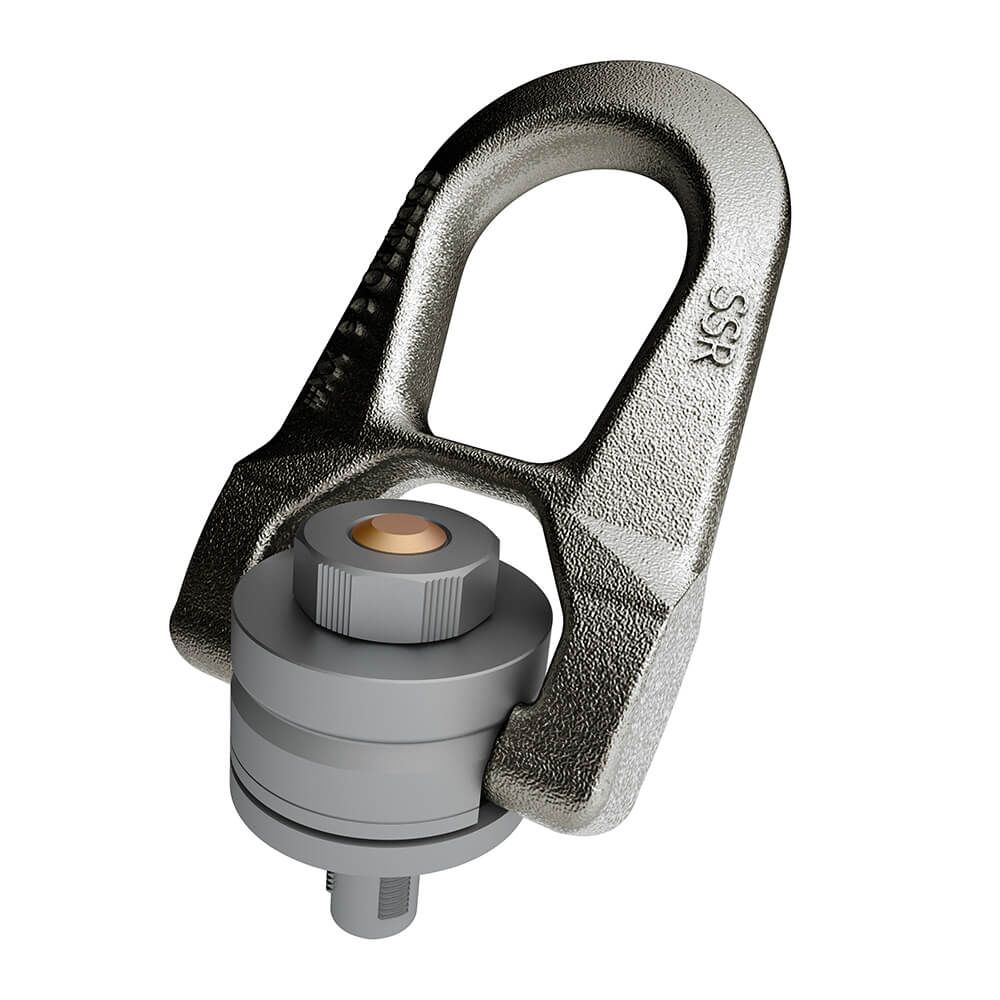 Anneau de levage QLR - CODIPRO - articulé à ancrage rapide, en acier inoxydable, avec double articulation_0