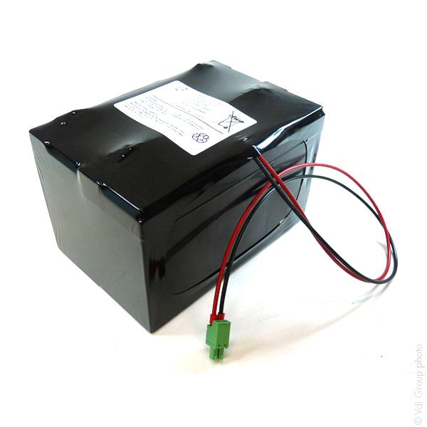 Batterie plomb AGM 6V 24Ah Phoenix - 3.81mm - Marque NX_0