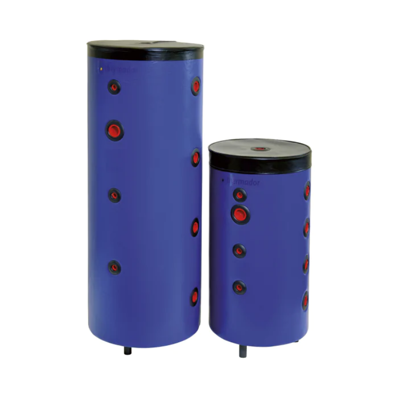 Bouteille de mélange acier 500 L pose sur pieds - 8 piquages - Thermador - BMEL500SK_0