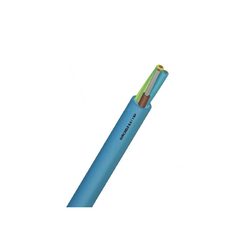 Câble souple submersible alimentaire AD8 - Subcable 0.6 rond 4G1.5mm² - Vendu au mètre_0