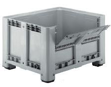 Caisse-palette rigide en plastique - cai123cp1210009 - dimensions 1110x910x605 mm - poids 37,5 kg_0