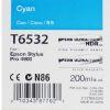 Cartouche d'encre cyan 200ml Epson 4900 - Imprimante photo haute qualité_0