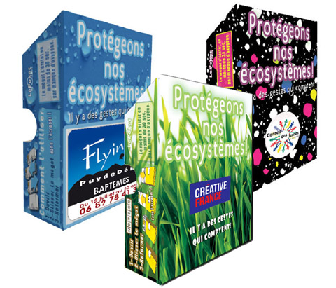 Cendriers de poche publicitaires LePoket - personnalisables avec étiquettes biodégradables_0
