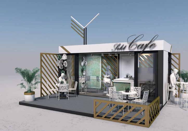 Container cafe luxe 20 pieds type isk7_0