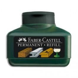 FABER CASTELL RECHARGE POUR MARQUEUR PERMANENT 1504 ET 1505, NOIR