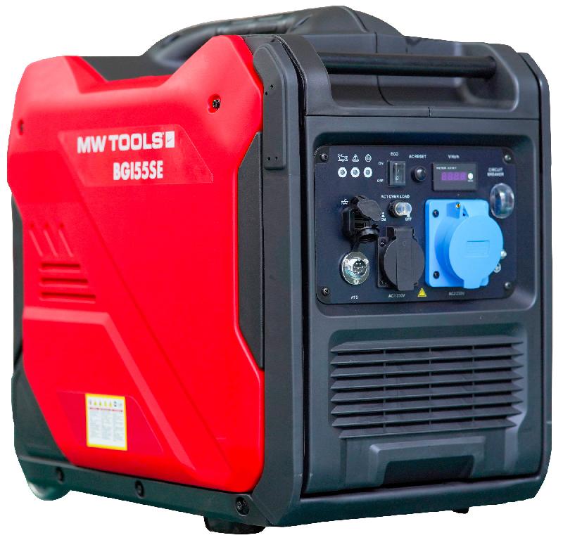 Groupe électrogène inverter ATS essence 5,5 kW 230 V silencieux MW Tools BGI55SE_0