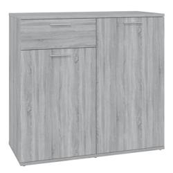 Helloshop26 - Buffet bahut commode armoire meuble de rangement organisateur cuisine salle de séjour salonsonoma 80 x 36 x 75 cm bois 02_0036537 - 300_0