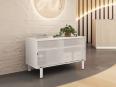 Meuble de service KASA C3 avec portes coulissantes et bac PLECS - Deskissimo_0