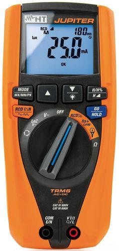 Multimètre numérique trms avec fonctions de tests de sécurité électrique - harmonique - HTIJUPITER_0
