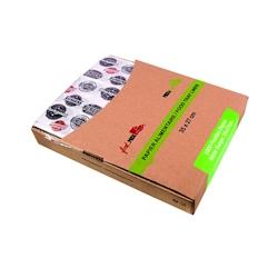 Packnwood FHC - 1 000Pcs - Papier blanc avec décor burger en Boite distributrice - 350x270mm - multicolore papier 210PABBURG_0