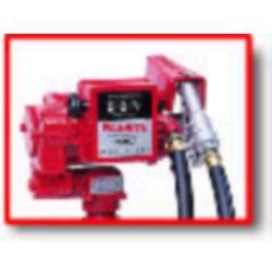 Pompe de transfert auto-amorçante gasoil avec compteur - alimentation 12/24/220V - débit 20 à 110 L/mn_0