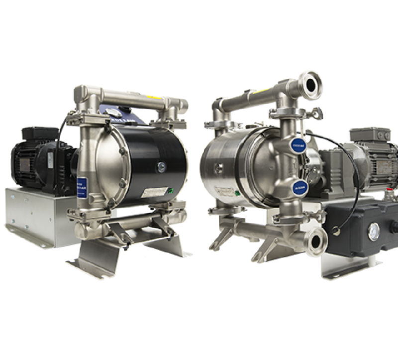 Pompe à membrane électrique VA-EH25 - Verderair EODD - faible pulsation - 133 l/min - ATEX_0