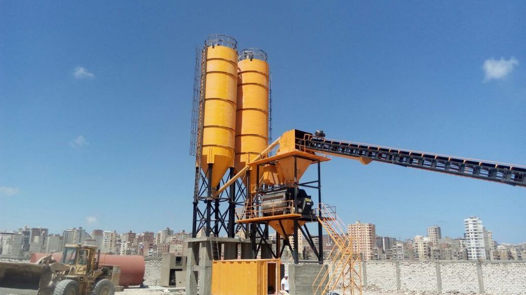 Powermix-60 centrale à béton fixe Fabo - 60 m3/h de capacité de production_0