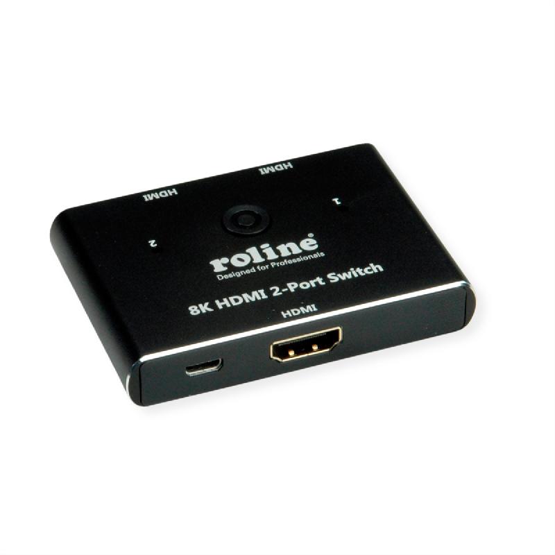 Roline switch hdmi 8k 2 ports_0