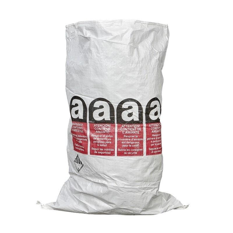 Sac amiante renforcé 000-69p - 110x120cm - Double protection avec liners en polyéthylène_0
