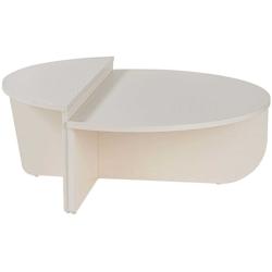Table basse en aggloméré Orion Hanah Home - blanc 8684283355754_0