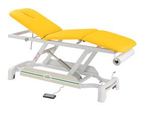 Table de massage électrique C-3512M66 - 70x198 cm avec cavité faciale, roues escamotables et réglage hauteur_0