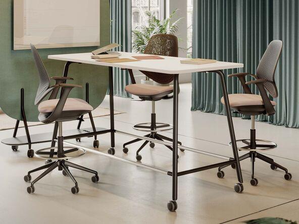 Table haute sur roulettes Muvit Forma 5_0