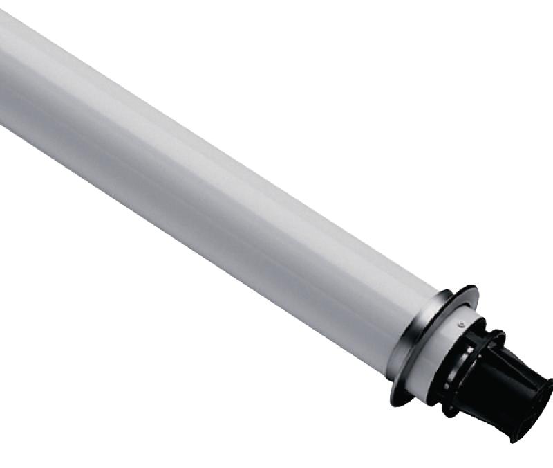 Terminal horizontal pour chaudières murales 750mm - réf C14059610 - Kit ventouse en polypropylène - gamme LUNA ST_0