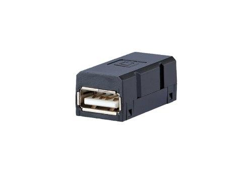 BTR NETCOM 1401U00812KI - Adaptateur et connecteur de câbles USB A femelle/femelle - Noir_0