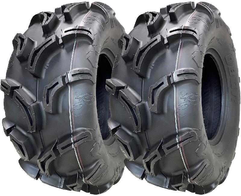 27x11.00-12 ATV Tyres 275/70-12 6ply WU24 OBOR Scoprio 56J Road Legal (Set of 2)_0
