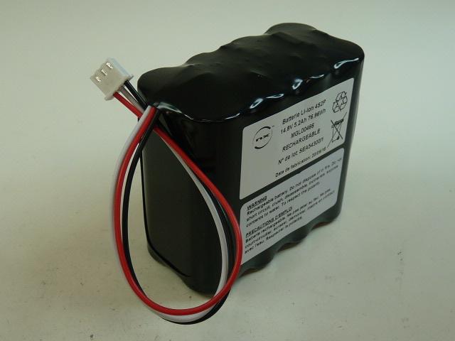 BATTERIE LI-ION 8X 26F 4S2P ST2 14.8V 5.2AH HXP_0