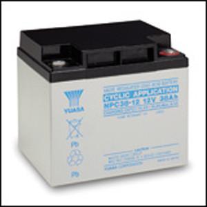 BATTERIE PLOMB AGM YUASA NPC38-12 12V 38AH M5-F_0