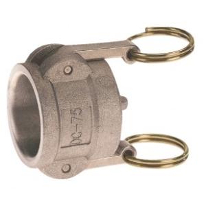 Coupleur bouchon - type DC - joints NBR - aluminium 06CBA - filetage BSP - norme MIL-C 27487 ou DIN 2828_0
