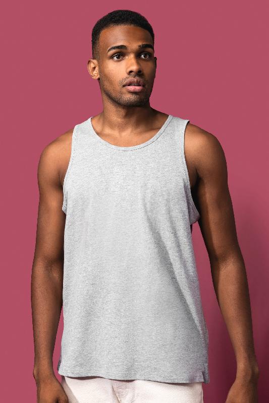 Débardeur écoresponsable homme - Kariban - Réf: K3023IC - 100% coton en conversion biologique - 140 g/m² - Taille 3XL - Couleur White_0
