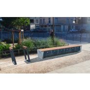 Ebq110-01 - Banc connecté MMCité 1 a.S. - 6 caissons verrouillables - hauteur 440 mm_0