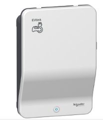 EVH3S11P04K Evlink Wallbox - Borne de recharge pour voiture électrique Schneider - 1P T2S - Tri - 16A/11kW - Filtre RDC-DD intégré_0