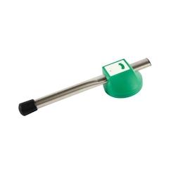 Fermeture chambre froide Poignée intérieure acier inox avec butée verte - EUR-2100-000 - Linum - EUR-2100-000_0