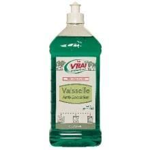 FLACON 1L LIQUIDE VAISSELLE MAIN VRAI ANTI-BACTERIEN.