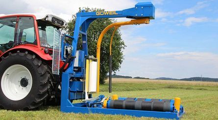 G3010 Standard - Enrubanneuse agricole Goewell Maschinenbau GmbH - Poids des balles : max. 1.800 kg - Construction robuste et faible hauteur de travail_0