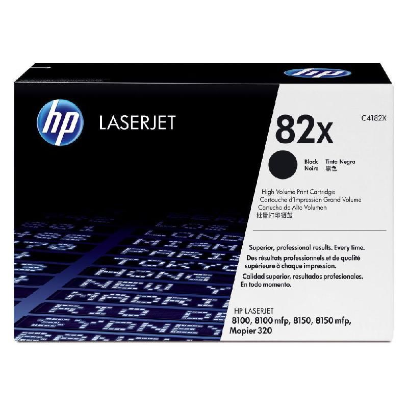 HEWLETT PACKARD TONER ORIGINAL 82X (C4182X) - COULEUR: NOIR