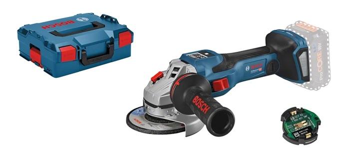 Meuleuse d'angle 18v biturbo gws 18v-15 sc (sans batterie ni chargeur) en coffret l-boxx - BOSCH - 06019h6100 - 757535_0