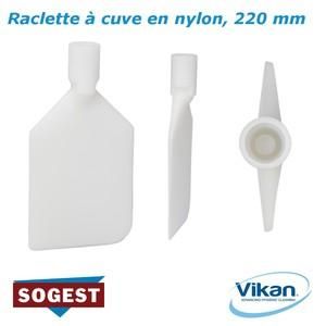 RACLETTE À CUVE EN NYLON, 220 MM 70115