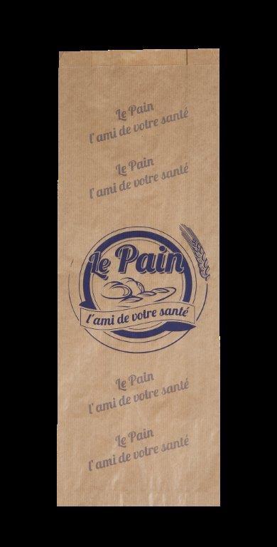 SACS PAIN COUPÉ EN KRAFT BRUN