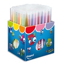 FEUTRES DESSIN COLOR'PEPS LONG LIFE, PRÉSENTOIR DE 72
