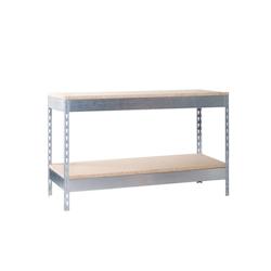 SimonRack Banque de travail galvanisé/bois SIMONWORK BASIC 2 901890-2 - métal 8435104992807_0