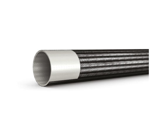 Tuyau PTFE tressé inox - 100STX - Pirtek pour alimentaire, cosmétique, pharmaceutique, blanchisserie, moulage plastique et compresseurs_0