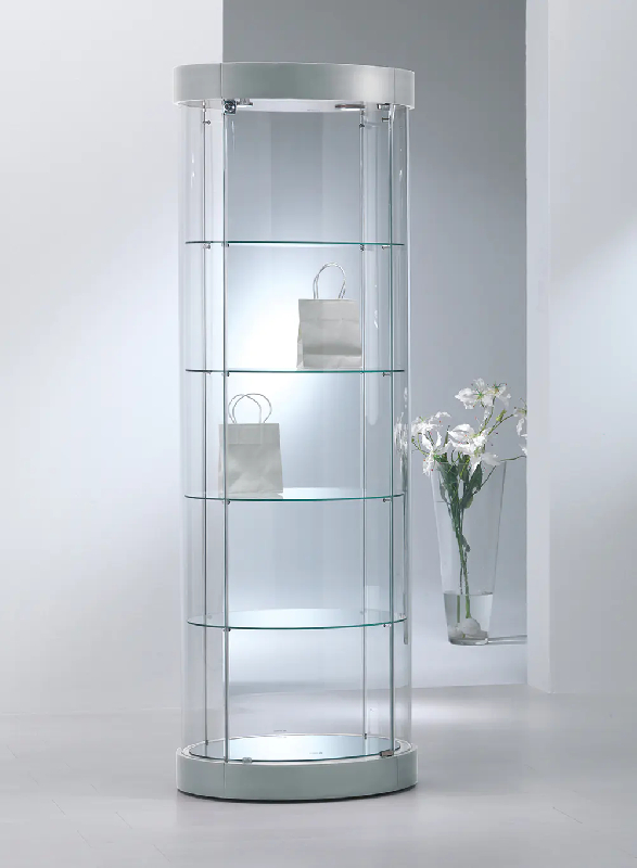 Vitrine 209/opva cylindrique ovale - gris clair_0