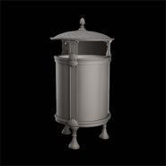 Poubelle Layia Neri - 2270 000 - 50L - Aluminium et acier galvanisé_0