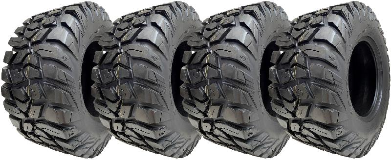 25x10.00-12 ATV 255/65R12 Tyre 8ply WL03 OBOR Antelope 73N Road Legal (Set of 4)_0
