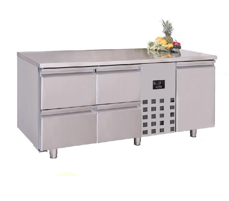 Table réfrigérée 1 porte et 4 tiroirs refrigeree monoblock - 7489.5365_0