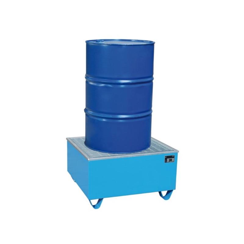 Bac de rétention acier - Capacité de rétention 205 litres_0