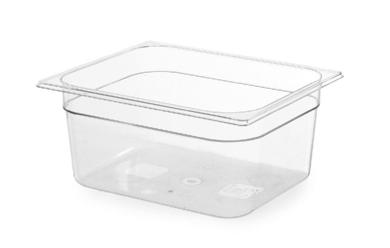 Bac gastronorme 1/2 200 mm polycarbonate transparent - 861400_0