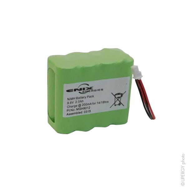 Batterie systeme alarme pour visonic 9.6v 2ah