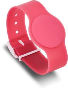 Bracelet RFID NFC - IDCapt - PVC souple, étanche, dimensions 245 mm x 20 mm_0